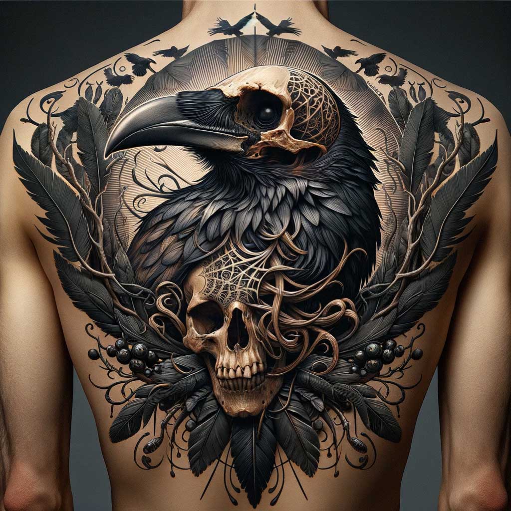 Crow Skull Tattoo Meaning